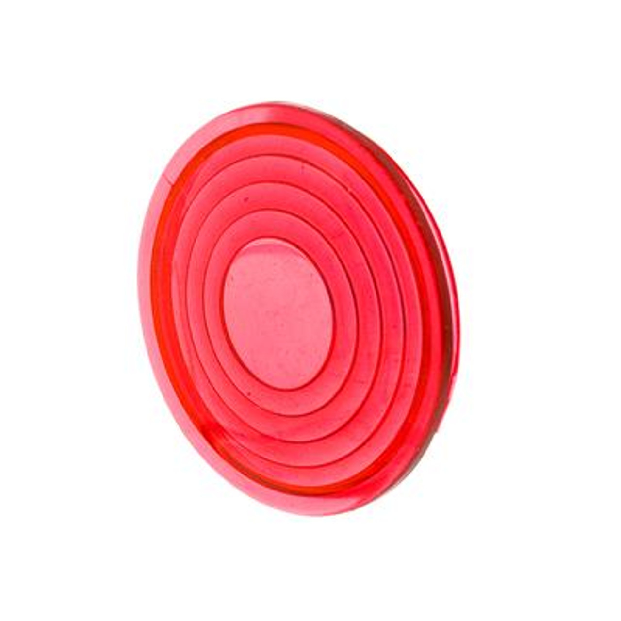 Round Map Light Lens For 2006+ Peterbilt - Red