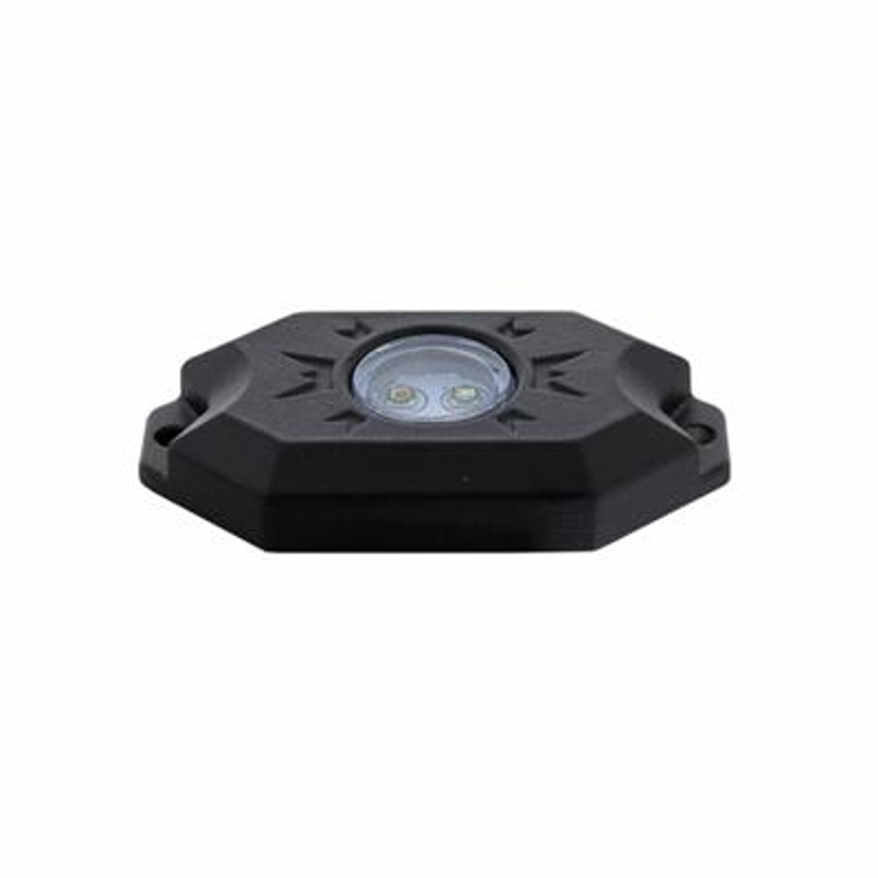 Bluetooth RGB Multi-Color 500 Lumen LED Rock Light 4-Piece Kit