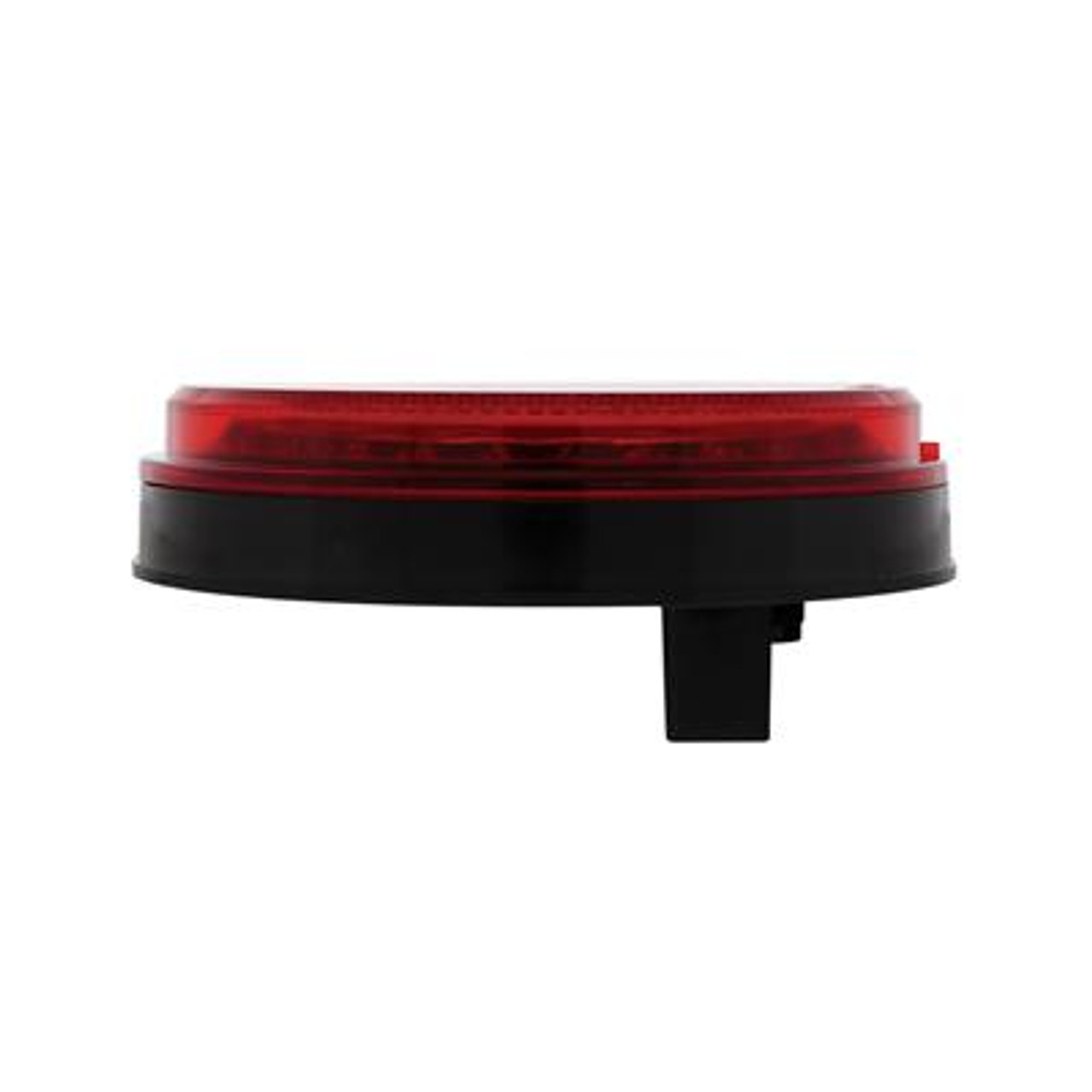 24 LED 4" Round Mirage Light (Stop, Turn & Tail) - Red LED/Red Lens