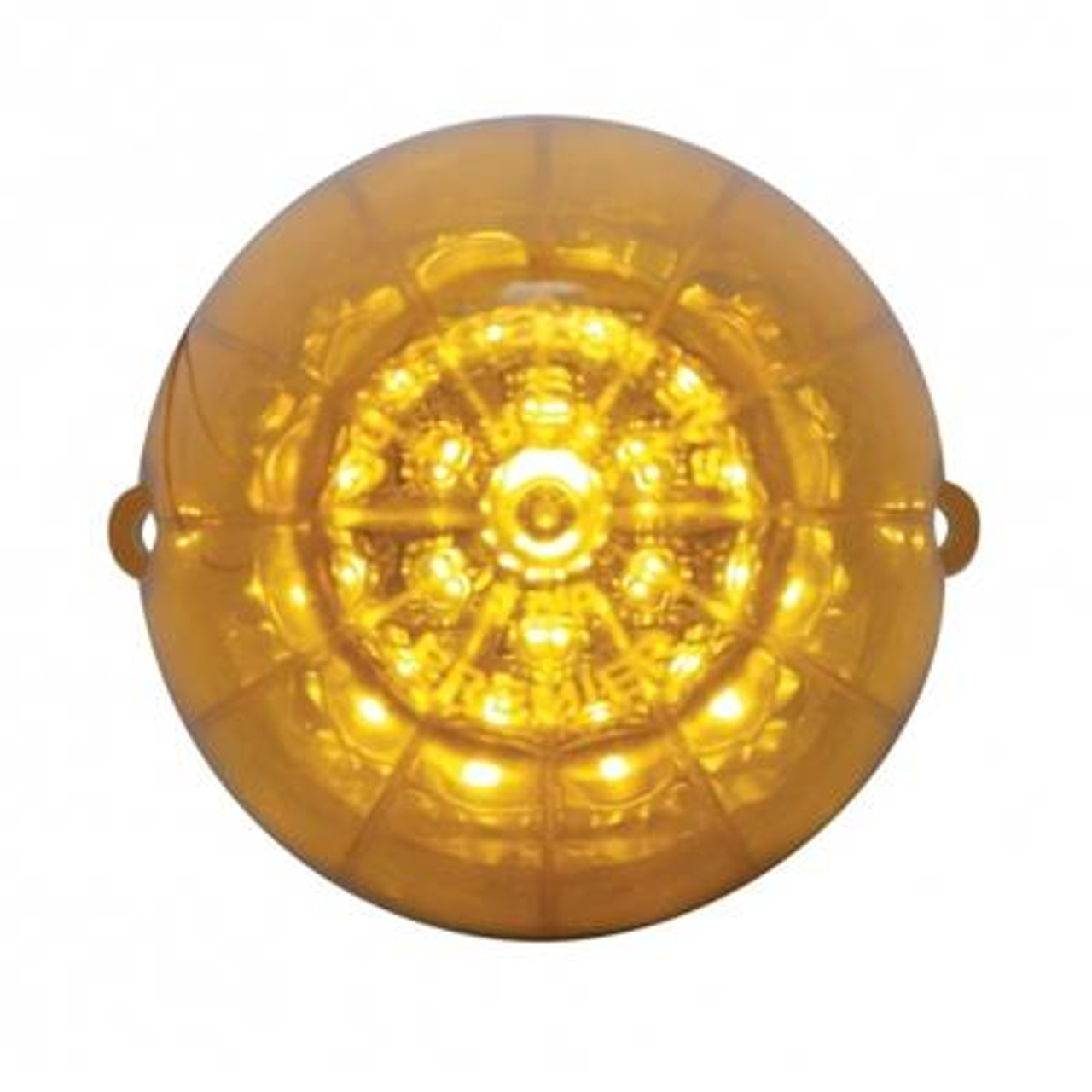 19 LED Reflector Grakon 1000 Style Cab Light - Amber LED/Amber Lens