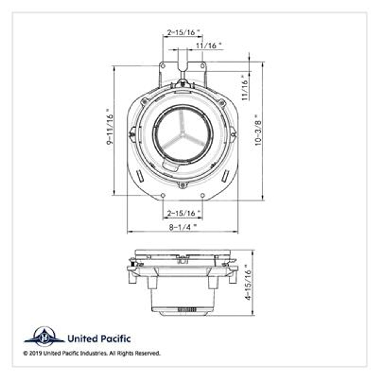 Headlight Bucket For 1996-2005 Freightliner Century