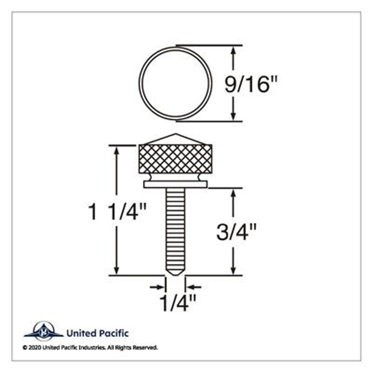 Kenworth Short Dash Screws - Indented