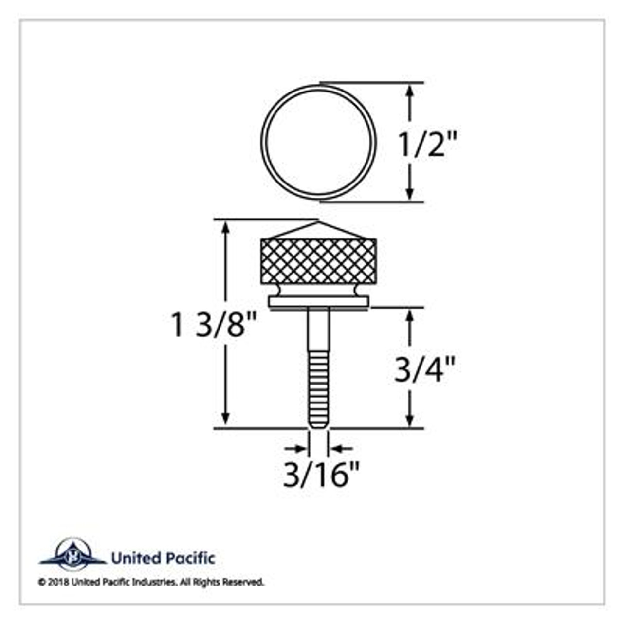 Dash Screw With Purple Crystal For Peterbilt (2001-2005)(Bulk)