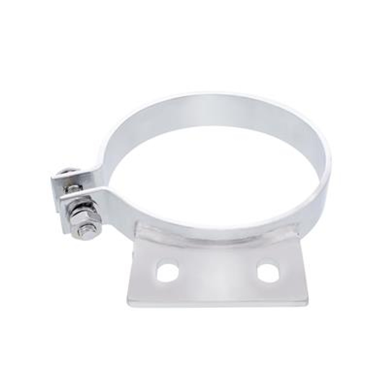 If you’re in the market for exhaust clamps, United Pacific has a variety of different kinds to choose from. They come in either chrome or stainless finishes and are made specifically for Peterbilt, Kenworth, and universal applications.