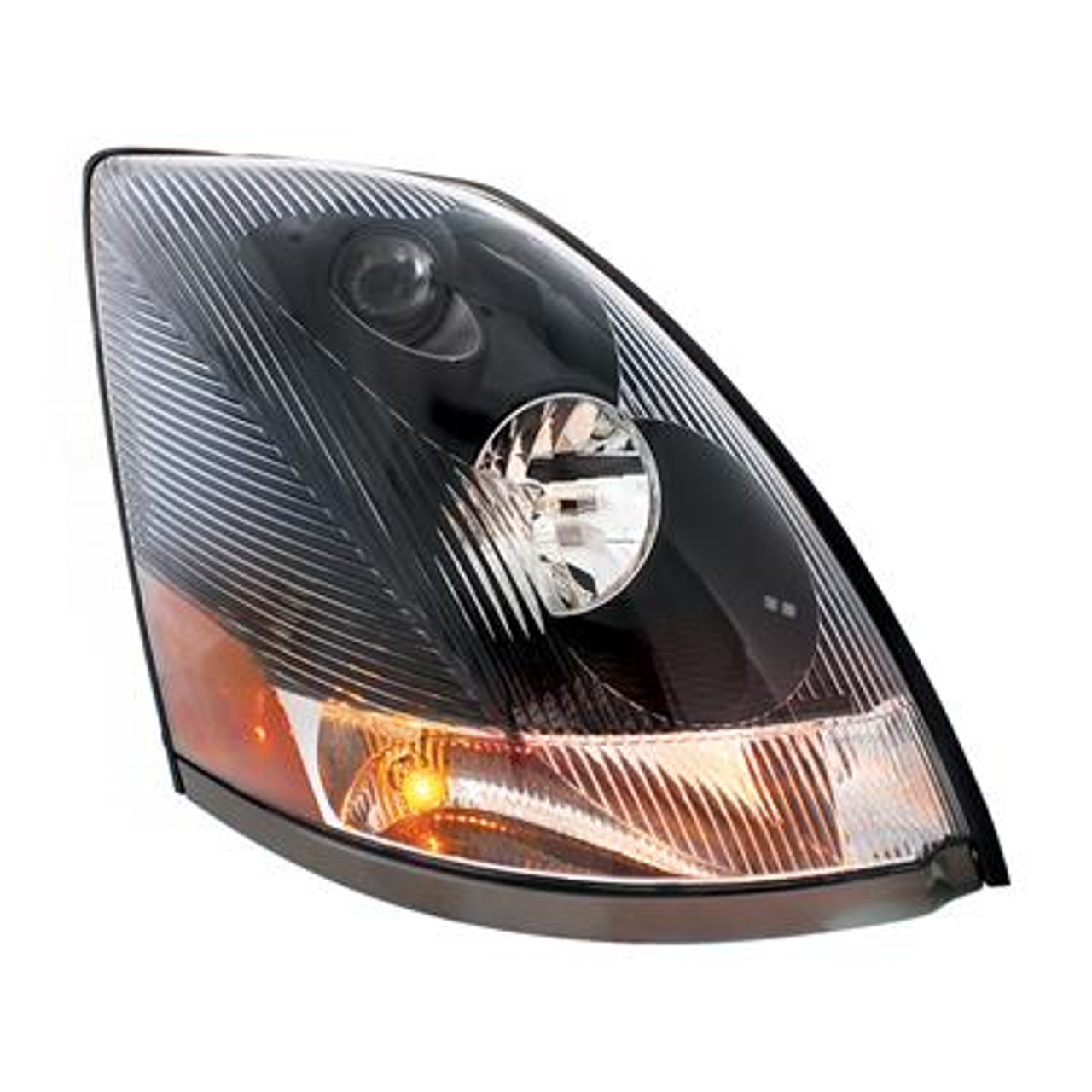 United Pacific makes a variety of headlight assemblies that will light up the road like never before. Applications are available for Peterbilt, Kenworth, Freightliner, and many more. Our headlights meet regulations for light emission and safety.