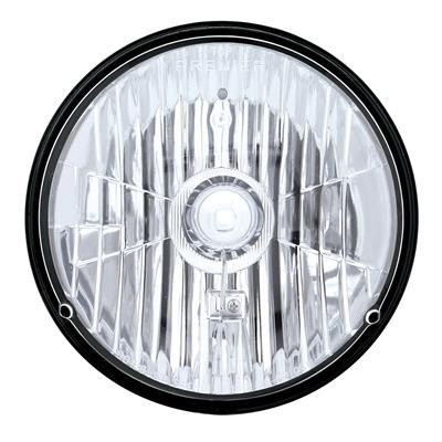 ULTRALIT 7" Crystal Headlight, Glass Lens