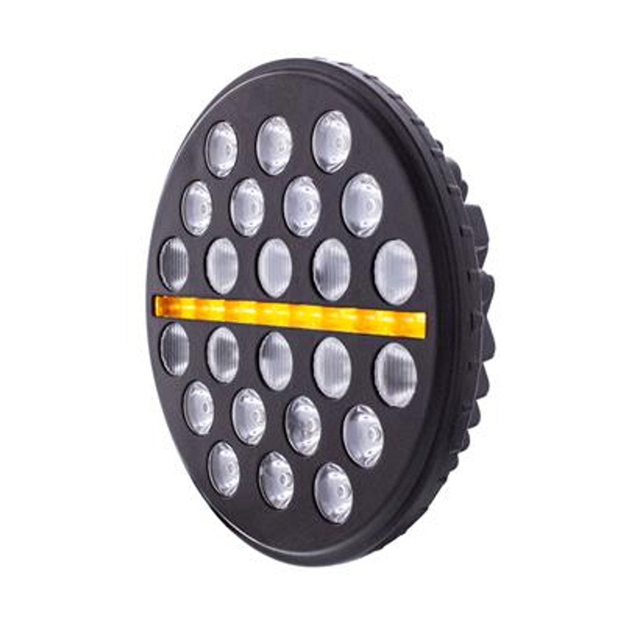 ULTRALIT - 24 High Power LED Circular Light With Dual Color LED Position Light Bar