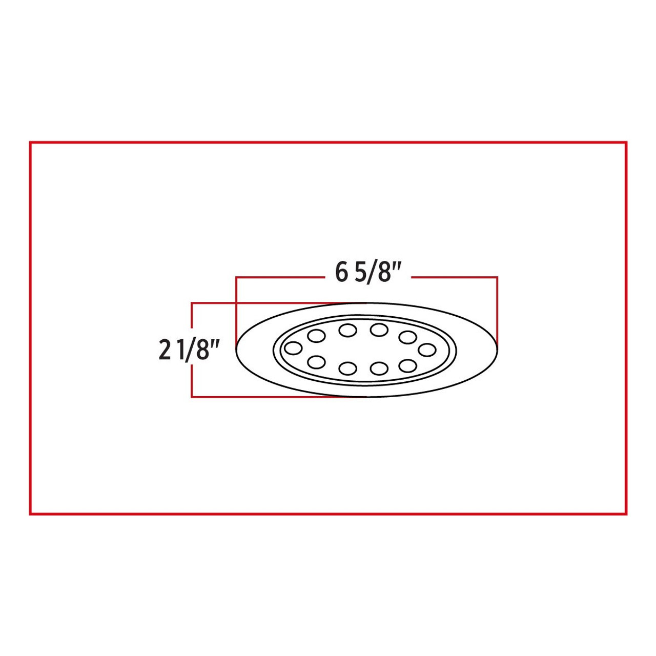 AMBER MARKER TO GREEN AUXILIARY GENERATION 4 LED LIGHT - 10 DIODES