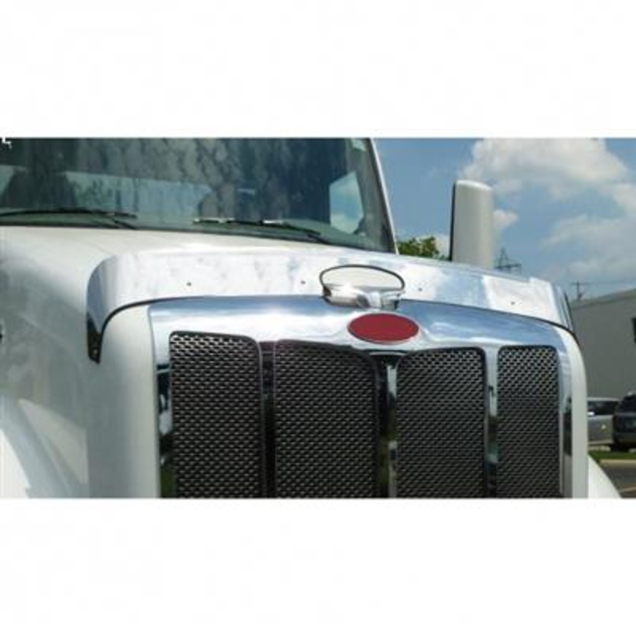 Stainless Bug Deflector For 2013-2021 Peterbilt 579