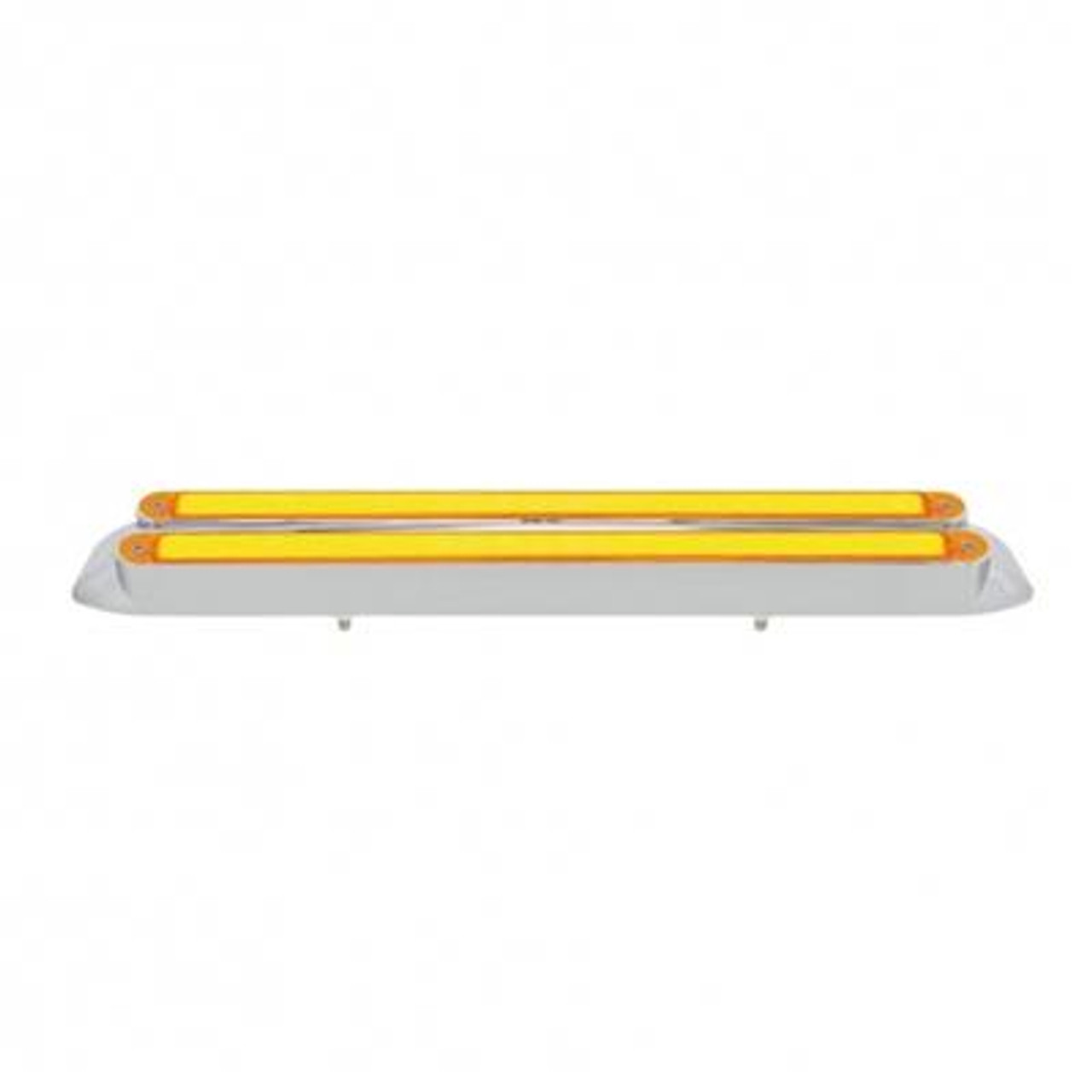 Dual 24 LED Dual Function 12" GloLight Bar With Bezel