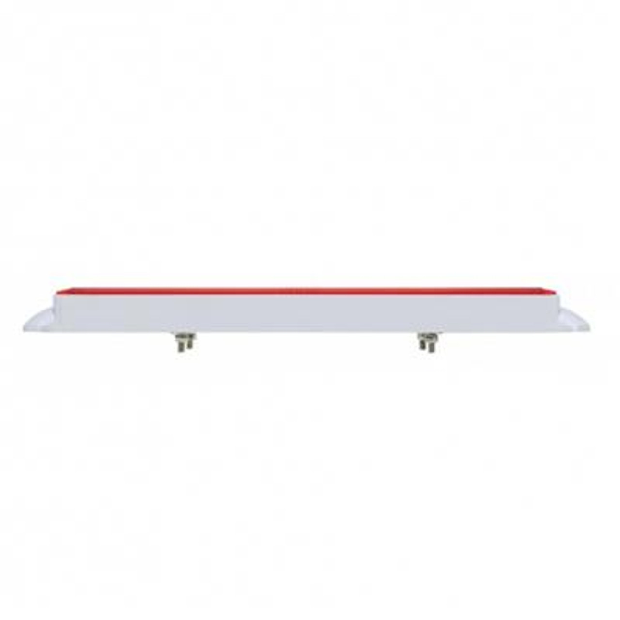 Dual  24 LED Dual Function 12" GloLight Bar With Bezel - Red LED/Red Lens
