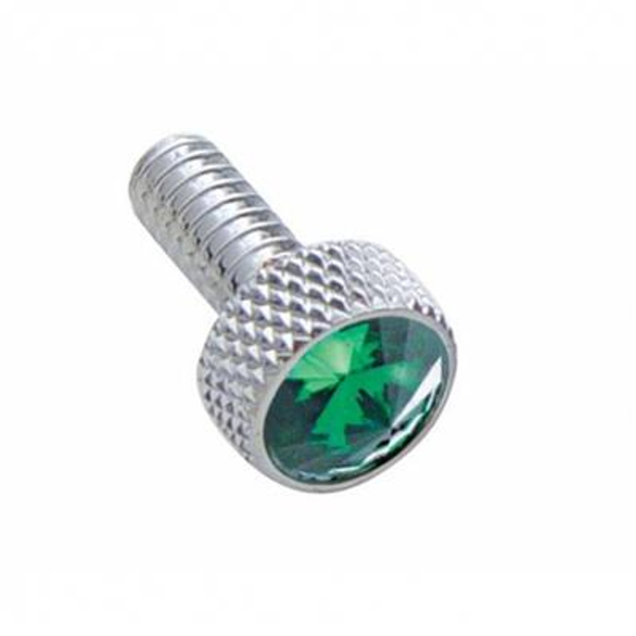 We carry a variety of knobs for fan/air, lights, panel lights, radios, timers, washers, and wipers. Dash screws with your color of choice Swarovski crystal diamonds for Peterbilt, Kenworth, Freightliner, and International trucks are available.