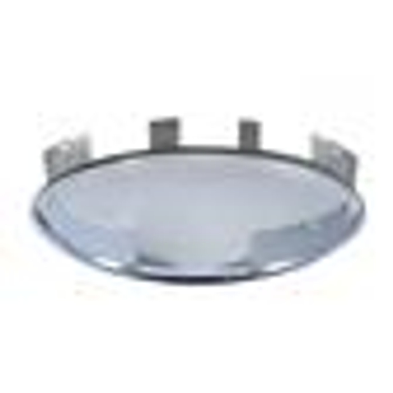 CHROME UNIV. POINTED FRONT HUB CAP -1" LIP