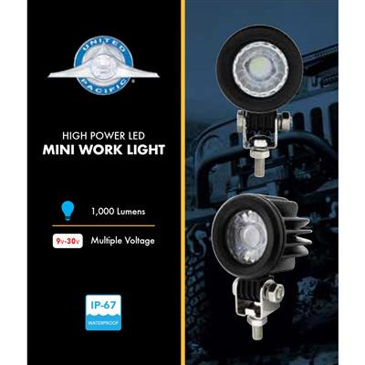 High Power Single LED Mini Work Light