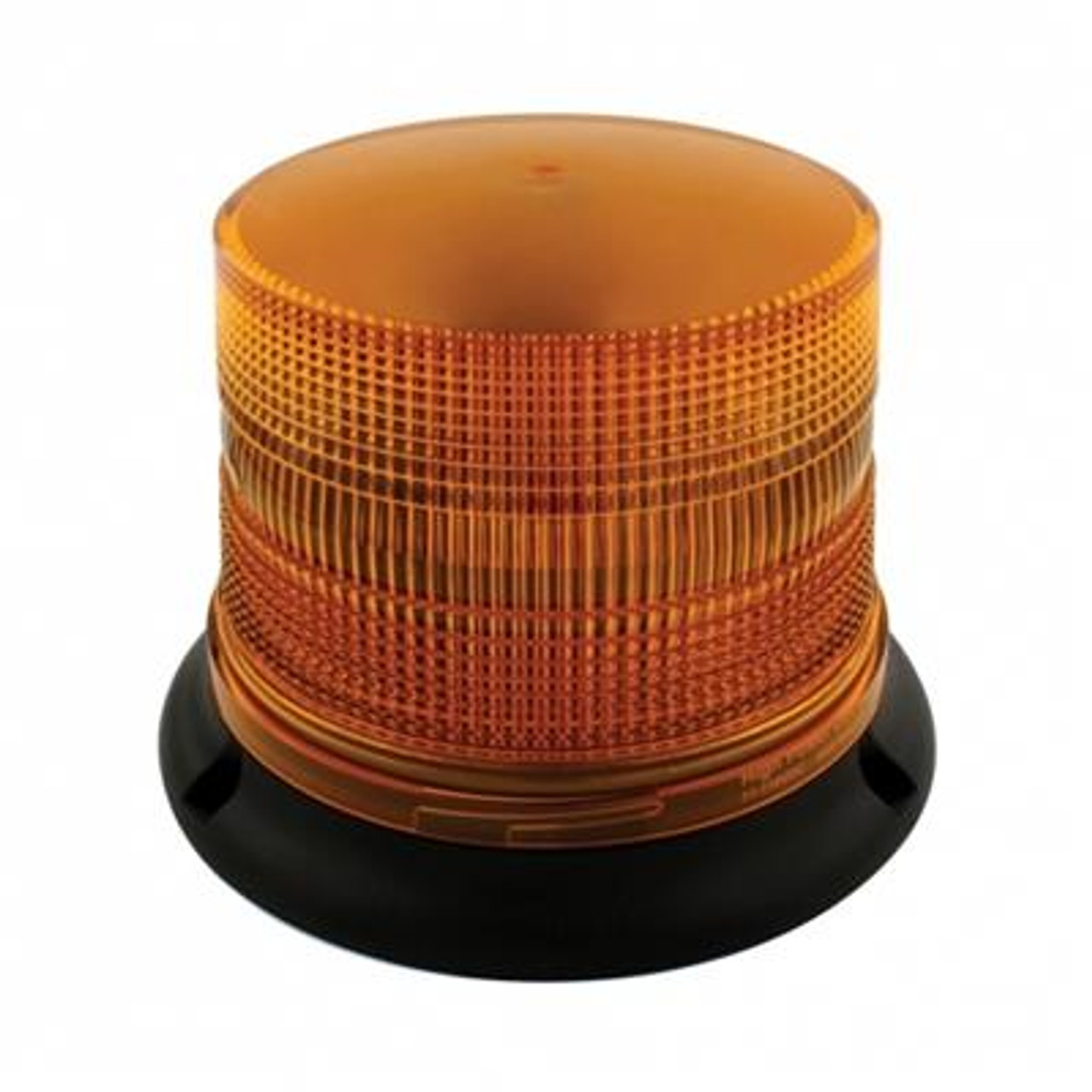 3 High Power LED 5" Round Beacon Light - Magnet Mount