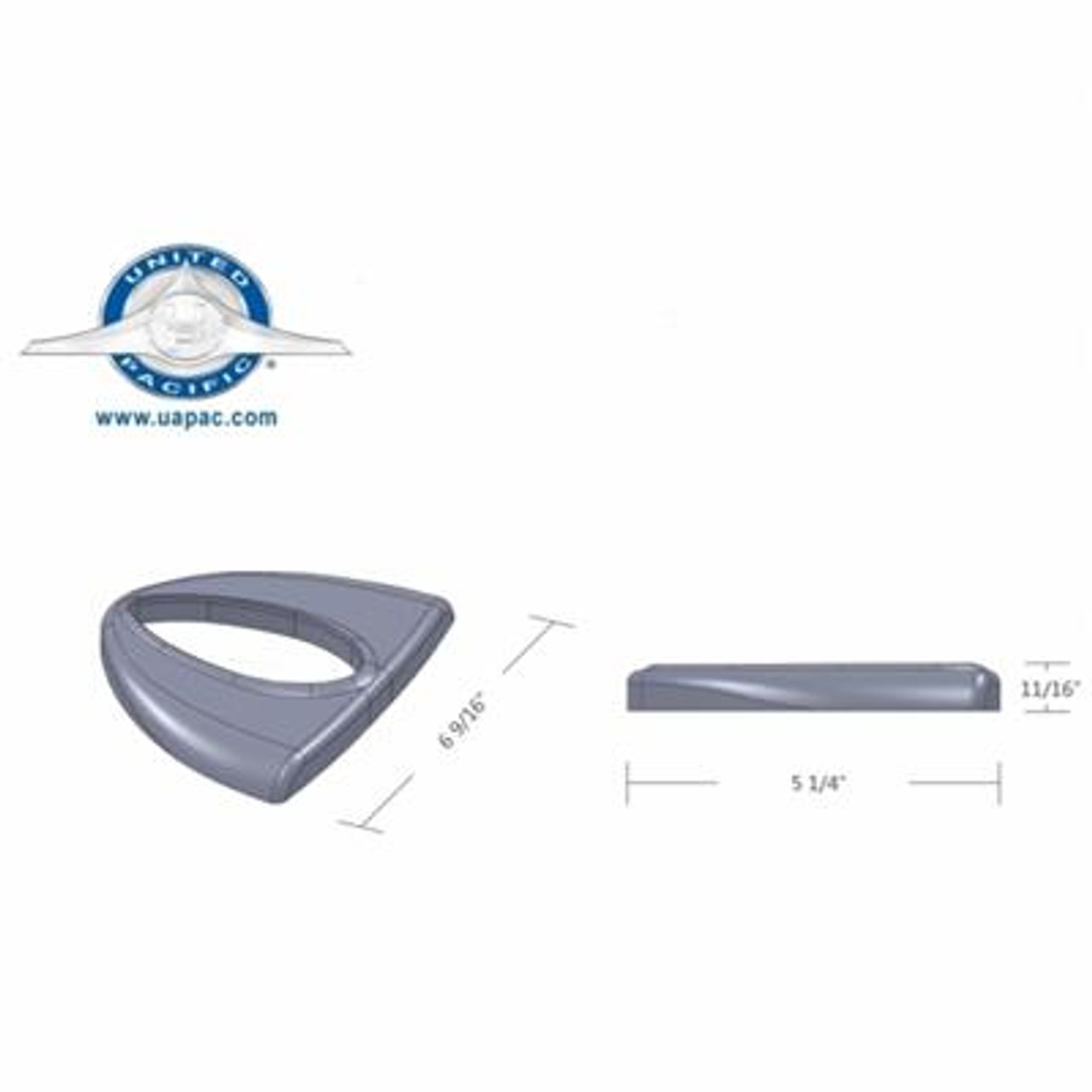 Headlight Turn Signal Cover With Teardrop Light Cutout (Bulk)