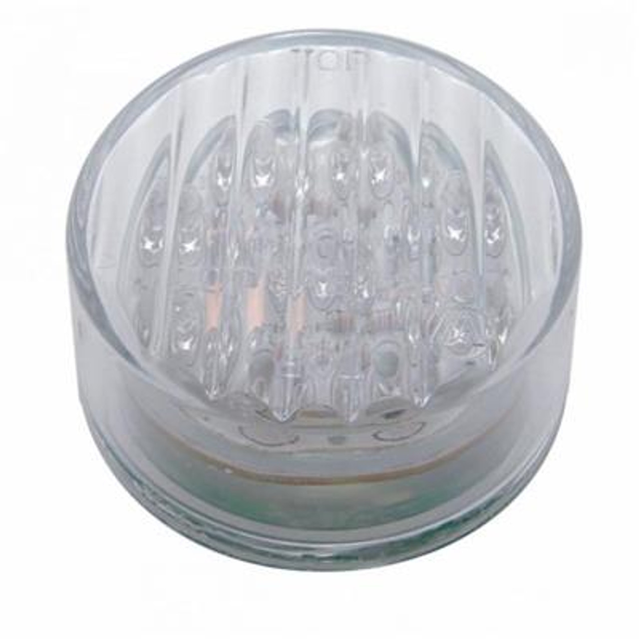 9 LED 2" Auxiliary/Utility Light - White LED/Clear Lens