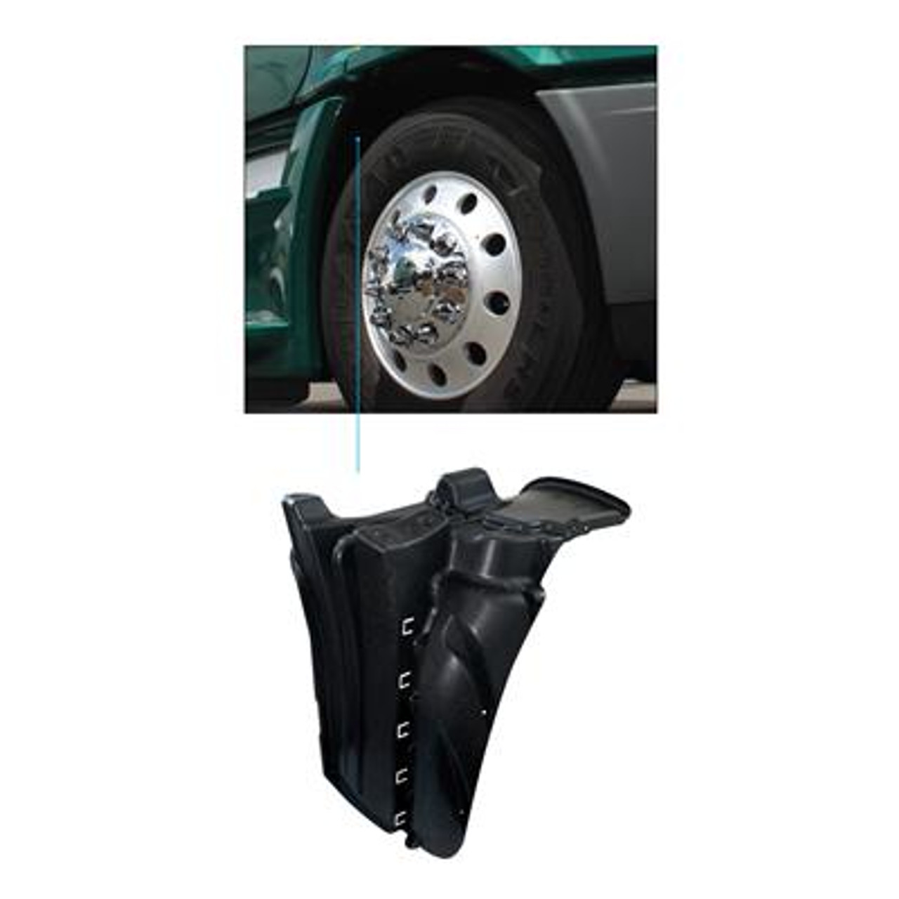 Cab Splash Guard For 2008-2017 Freightliner Cascadia - Passenger