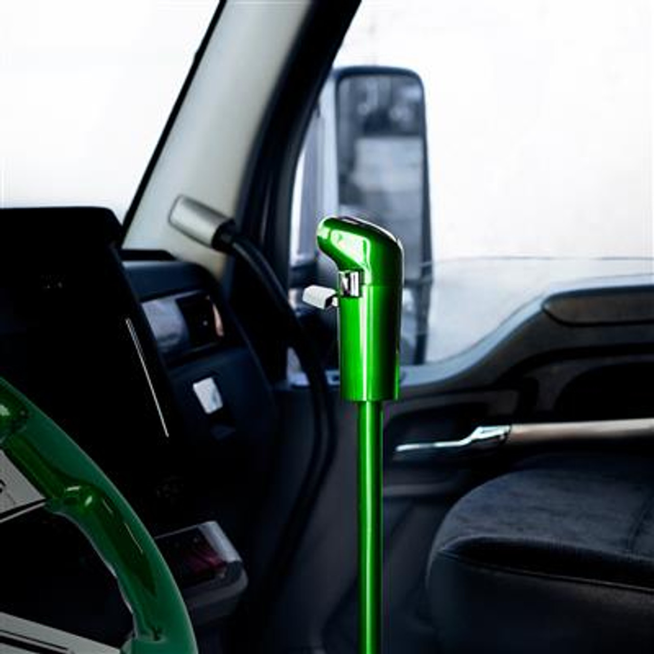 12" Shifter Shaft Extension - Emerald Green