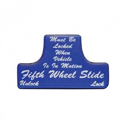 "Fifth Wheel" Switch Guard Sticker Only Blue (Bulk)