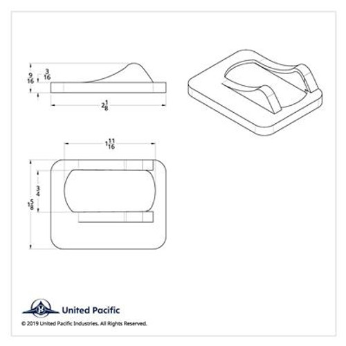 Chrome Plastic Rocker Switch Cover For Peterbilt - Air Suspension