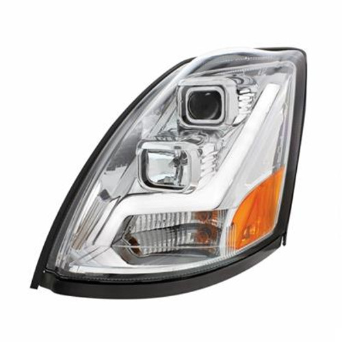 United Pacific makes a variety of headlight assemblies that will light up the road like never before. Applications are available for Peterbilt, Kenworth, Freightliner, and many more. Our headlights meet regulations for light emission and safety.