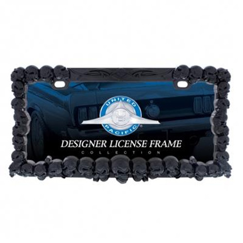 License plate frames are usually an afterthought, but that’s not the case with United Pacific ones that come with LEDs. Choose from either amber LEDs with amber lenses or amber LEDs with clear lenses. Can’t go wrong either way!