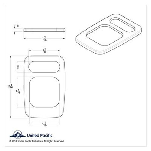 Freightliner Mirror Switch Trim