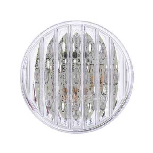 9 LED 2" Round Light (Clearance/Marker) - Red LED/Clear Lens