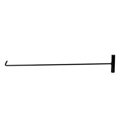 Black 31" Long Fifth Wheel Pin Puller, J-Hook (Each)