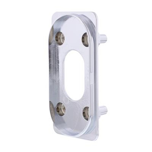 Chrome LED Mirror Bracket Cover - For Up 60018 Bracket (Bulk)