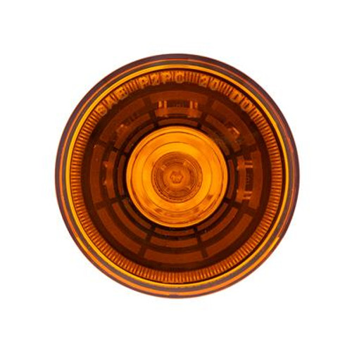 4 LED 2" Round Abyss Light (Clearance/Marker) - Amber LED/Amber Lens