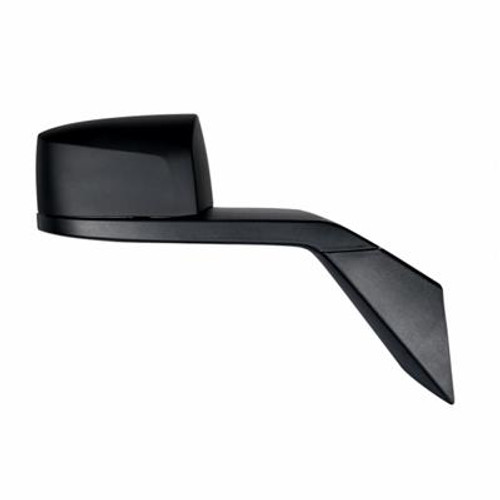 Black Hood Mirror Assembly For 2004-2014 Volvo VN - Passenger