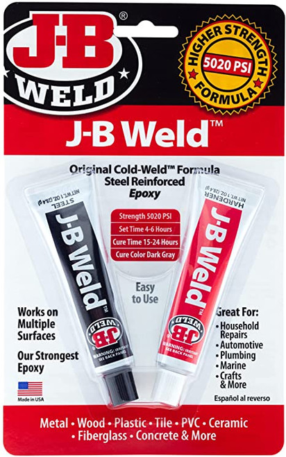 JB WELD 8265S STEEL EPOXY  2 OZ/57 G.