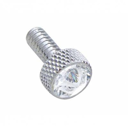 We carry a variety of knobs for fan/air, lights, panel lights, radios, timers, washers, and wipers. Dash screws with your color of choice Swarovski crystal diamonds for Peterbilt, Kenworth, Freightliner, and International trucks are available.