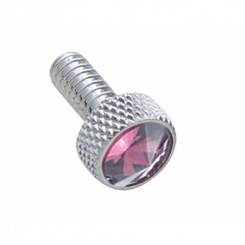 We carry a variety of knobs for fan/air, lights, panel lights, radios, timers, washers, and wipers. Dash screws with your color of choice Swarovski crystal diamonds for Peterbilt, Kenworth, Freightliner, and International trucks are available.