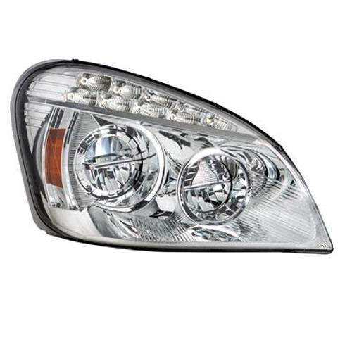 United Pacific makes a variety of headlight assemblies that will light up the road like never before. Applications are available for Peterbilt, Kenworth, Freightliner, and many more. Our headlights meet regulations for light emission and safety.