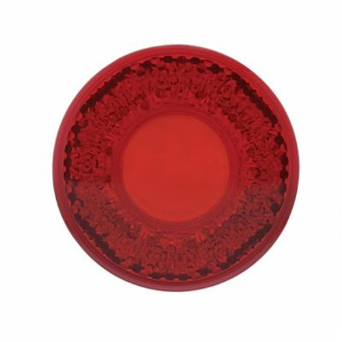 9 LED 2" Round Mirage Light (Clearance/Marker) - Red LED/Red Lens