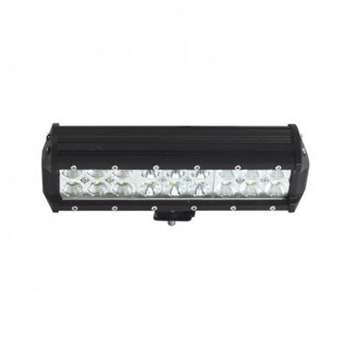 18 High Power LED Dual Row 9" Light Bar - Stud Mount