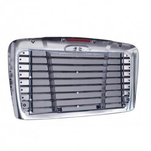 Chrome Grille With Bug Screen For 2008-2017 Freightliner Cascadia