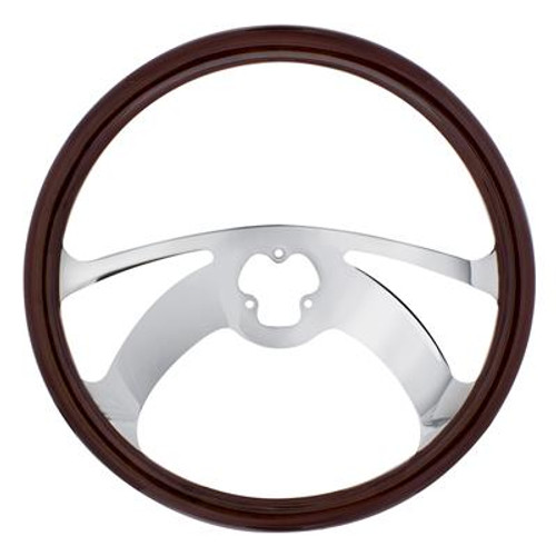 Thanks to United Pacific, you have all kinds of steering wheels to choose from - to wood, chrome, to all the colors of the rainbow. We also carry a variety of steering wheel covers and spinners to help make steering maneuvers easier on you.