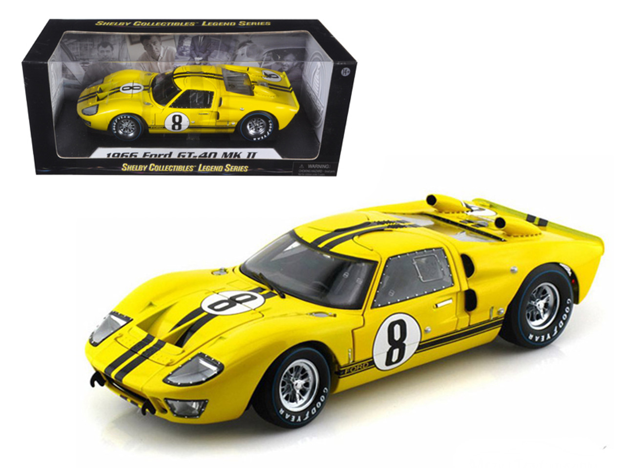 1/18フォードGT40 SC408 ル・マン1966優勝車#2 FORD GT-40 MK2 SHELBY 