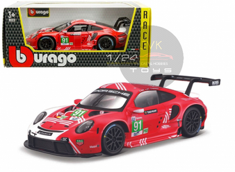 PORSCHE 911 RSR #91 24H OF LE MANS 2020 1/24 SCALE DIECAST CAR MODEL BY BBURAGO 28016