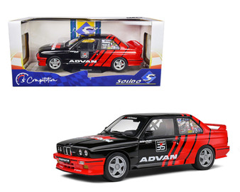 1990 BMW E30 M3 ADVAN DRIFT TEAM 1/18 SCALE DIECAST CAR MODEL BY SOLIDO S1801521