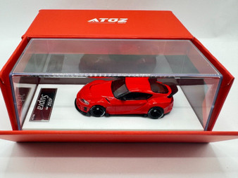 TOYOTA SUPRA A90 RED HIGH QUALITY RESIN MODEL 200 MADE 1/64 SCALE RESIN CAR MODEL BY ATOZ ATZSUPRD