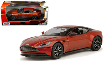Aston Martin DB11 Orange 1/24 Scale Diecast Car Model By Motor Max 79345