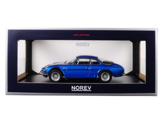 1971 Renault Alpine A110 1600S Metallic Blue 1/18 Scale Diecast Car Model By Norev 185300