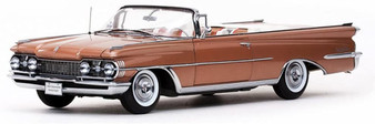 1959 OLDSMOBILE 98 CONVERTIBLE BRONZE 1/18 SCALE DIECAST CAR MODEL BY SUNSTAR 5235