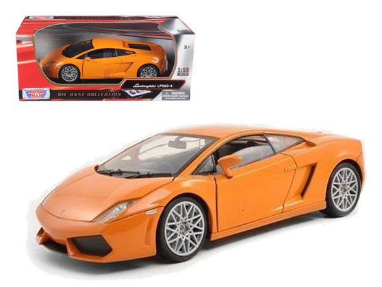 Lamborghini Gallardo LP560-4 Orange 1/18 Scale Diecast Car Model By Motor Max 79152