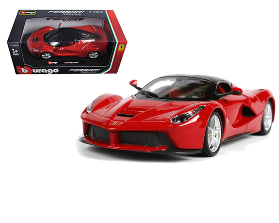 LaFerrari F70 Red La Ferrari 1/24 Scale Diecast Car Model By Bburago 26001